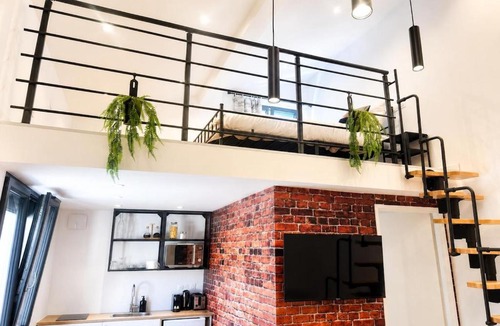 Bron Apartment | Le Jardin d'Eden City loft-Hôpitaux-Eurexpo-Parking-Groupama-Climatisé