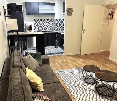 Sablon Apartment | LE PANORAMA 2 Pieces Proche Hyper Centre Metz