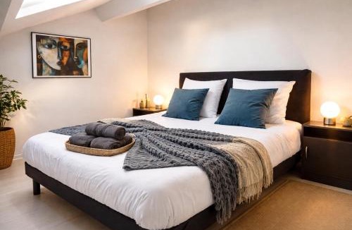 Poincare - Foch - Anatole France - Croix de Bourgogne Apartment | Le Perchoir de Picasso Nancy Gare Cosy sous les toits 3 Pers
