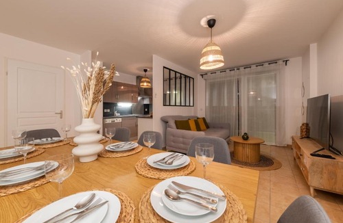 Reims Apartment | Le Pommery climatisé - terrasse et parking privé