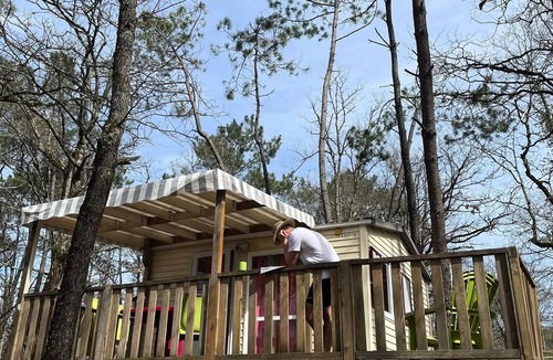 Prayssac House | Les Bois de Prayssac Campsite - 2-room mobile home for 2 people