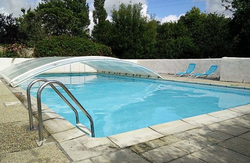 Plestin-les-Greves House | Les Etables, with pool, sauna and 2 minutes from the beach