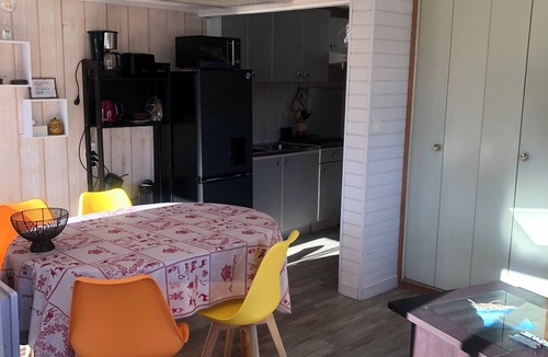Orcieres-Merlette Apartment | Logement 6 Pers sur les Pistes de Skis vue Panoramique
