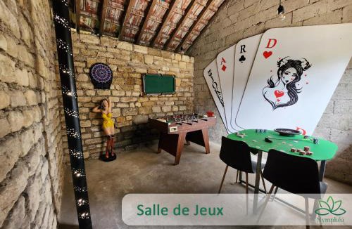 Chemery-sur-Bar Apartment | Logement cocooning 2-4 personnes avec Salle de jeux
