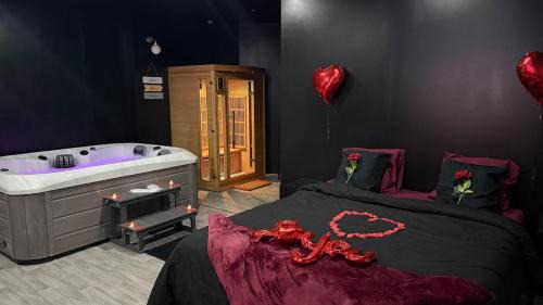 Longwy Apartment | Love Room - Cozy Spa - Jacuzzi & Sauna