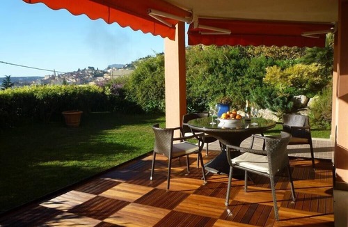 Menton Apartment | Lovely Apartment, Private Garden, Pool, Panoramic Mediterranean Views