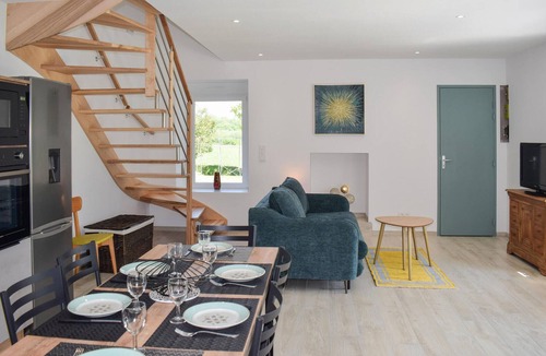 Canihuel House | Lovely home in Canihuel with heated swimming pool