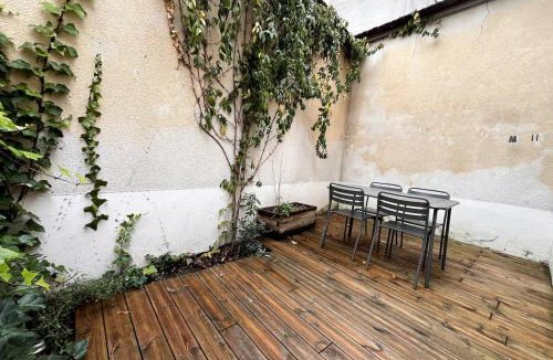 Reims Apartment | Luton RDC avec terrasse calme proche centre ville