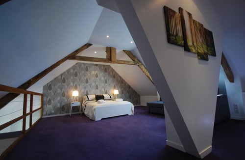 Plenee-Jugon Other | Luxury Farmhouse with Swim Spa Pool, Gym and Bar near Dinan