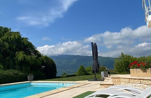 Veyrier-du-Lac Villa | Magnificent 5-star villa with lake and mountain views, air-conditioned
