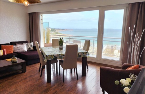 Perros-Guirec Apartment | MAGNIFICENT SEA VIEW in Perros Guirec: Archipelago 7 Islands, beach, pointe de ploumanach