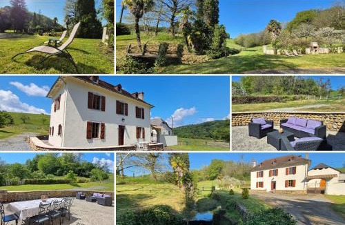 Aubertin House | Maison Mazou - Terrasse, Piscine - Près de Pau