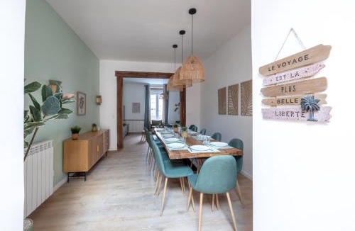 Laon Sud Villa | Maison spacieuse avec terrasse dans le centre ville de Reims