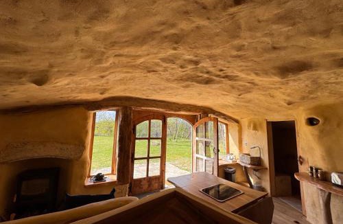 L'Isle-Bouzon Ski Chalet | Maison Terre Les Cabanes de Fallot - sauna bain-froid piscine naturelle