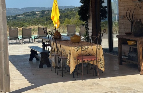 La Cadiere-d'Azur Ski Chalet | Mazet sea view private pool