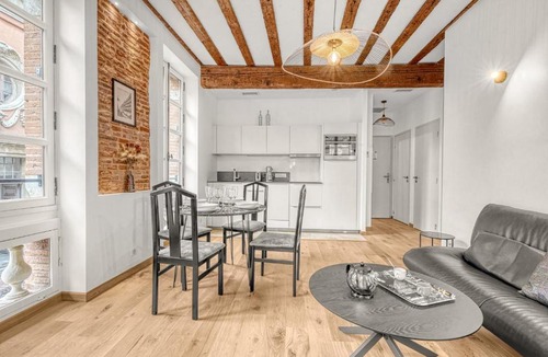 Saint-Georges Apartment | Mess d'Yvonne - 45m2 en plein cœur de Toulouse