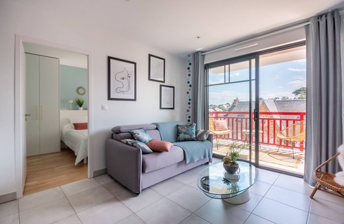 Pleneuf-Val-Andre Apartment | Modern flat for 4 within walking distance of the beach