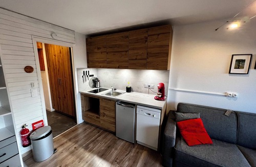 Les Carroz-d'Araches Apartment | Mountain studio in the center of Les Carroz, ideal for couples and small families.