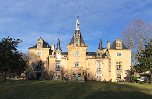 Vieuzos House | Neo-Gothic Countryside Chateau Nestled In The Foothills Of The Majestic Pyrenees
