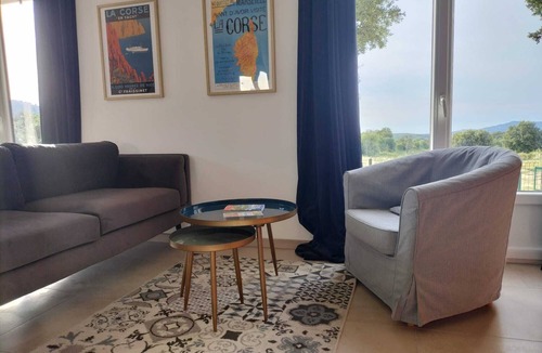 La Richardais Villa | New Villa Sea and Mountain View in Calenzana, near Calvi