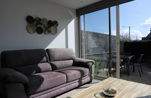 Tregastel House | Nice renovated south facing house with closed courtyard in TREGASTEL