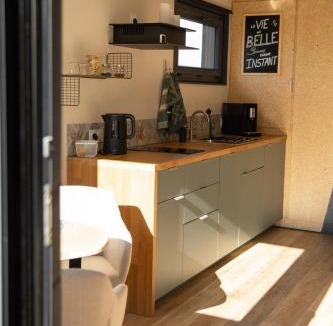 Mesnil Sous Les Cotes Cabin | Nordic Lodge Vosges - bain nordique - petit déjeuner