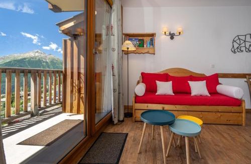 Orcieres-Merlette Apartment | Orcières Appartement au pied des pistes avec piscine