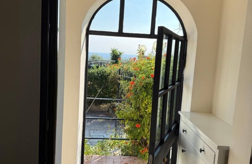 San Lorenzo al Mare House | Panoramic sea views - Stylish end terraced house with private garden-1km to the sea