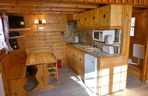 Saint-Gervais-les-Bains Ski Chalet | Petit chalet bois esprit montagne 2à 3 personnes