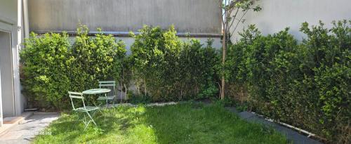 Sainte-Savine Apartment | pied-à-terre tout équipé avec coin nuit et jardin