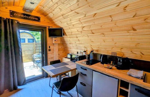 Rainville House | Pod en bois scandinave pour 2 personnes avec WiFi - FR-1-589-832