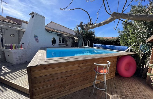 Valras-Plage House | Private Pool House, Sleeps 6, Close to Beach