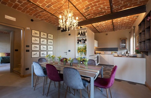 Montaldo Roero Villa | Private Villa with A/C, sauna, hot tub, private pool, WIFI, TV, patio, panoramic view, close to Alba