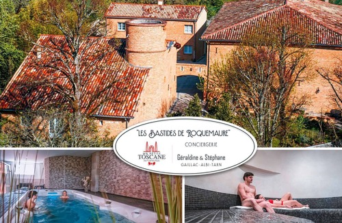 Roquemaure House | Privatisation of the estate - Swim spa - Hammam - Sauna - 40 pers.