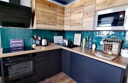 Haussonville-Blandan-Mon Desert-Saurupt Apartment | Proche Nancy centre, des Thermes et du campus ARTEM, appartement calme et climatisé avec parking gratuit