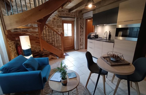 Frontenac Cottage | Quercy cottage, charm, comfort, garden with trees, natural swimming pool