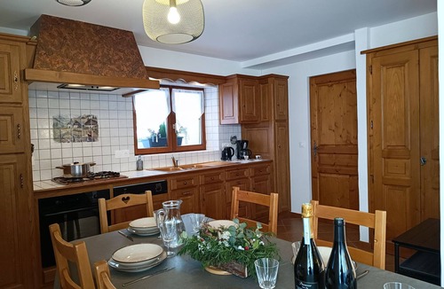 Saint-Gervais-les-Bains Apartment | Quiet 4-room apartment, 6 pers, parking, Mont Blanc view