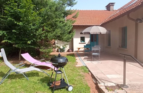 Le Saulcy Apartment | Quiet Vosges Cottage for 4 with Terrace and Children's Area
