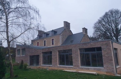 Langoat Villa | Radendour, manoir, piscine intérieure spa, billard