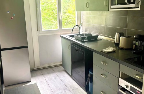 Troyes Apartment | Renovated 3-bedroom apartment near UTT