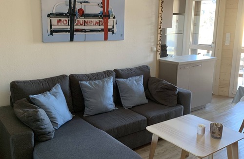 Le Sauze Apartment | Renovated apartment in the center of the resort with a beautiful view