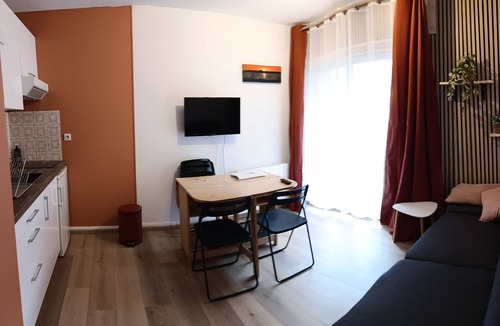 Cauterets Apartment | Renovated one-bedroom apartment with private parking and a balcony. Quiet, bright, and close to everything. Rated 2*
