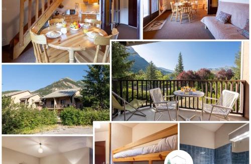 Jausiers Apartment | Rive Tranquille - WIFI - Parking - Plan d'eau