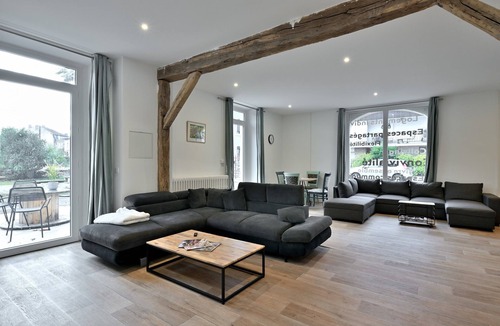 Salies-du-Salat Apartment | Room 'Chambre 7' with Shared Terrace, Wi-Fi and Air Conditioning