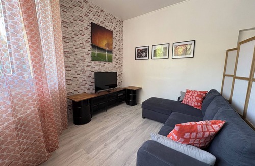 Montauban Apartment | Sapiac's Cozy Retreat, an apartment with a garage. Just a stone's throw from the stadium….