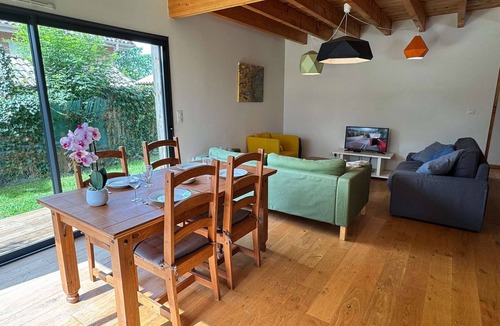 Saubion House | Saubion "Les Carolins", Pleasant wooden villa for 6 people.