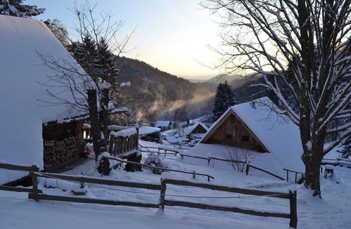 Le Hohwald Ski Chalet | Schlittor's chalet entirely made of logs