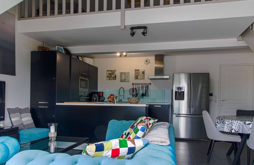 Sables-d'Or-les-Pins Apartment | Sea view duplex for 4 guests 50m from Sables d’Or beach | Ref 103