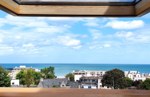 Plerin Apartment | Sea view studio - Beach access on foot + GR34 - Near Saint-Brieuc