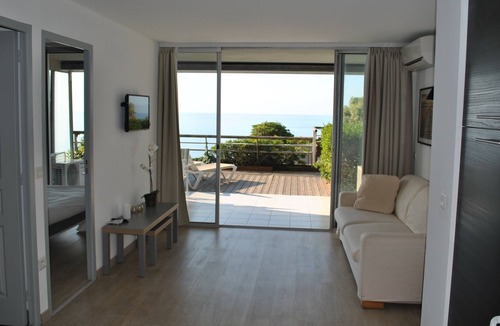Cap d'Ail Apartment | Seaview terrace apartment in Cap d'Ail, sleeps 4-5, 5 minutes from Monaco